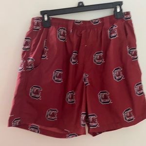 USC Gamecocks swim trunks